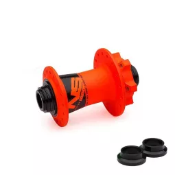 NS Bikes Rotary 15 / 20 Disc Pro front hub Fluo Orange