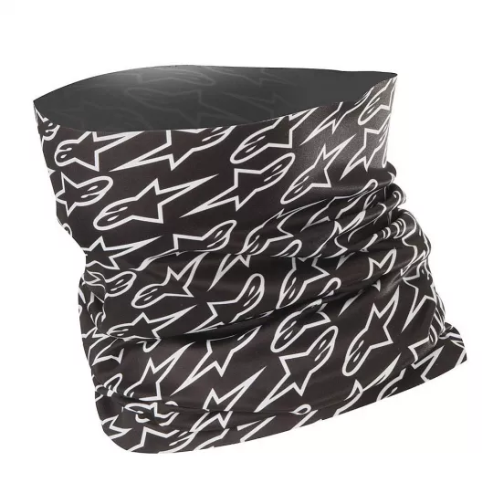 Alpinestars Neck Tube Black White - lehký nákrčník | kasitro.live