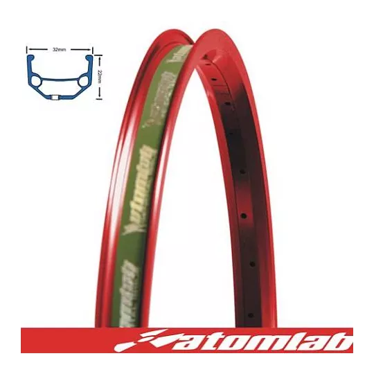 Atomlab GI rim 26" red 36 H | kasitro.live