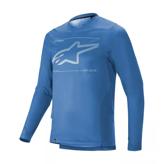 Alpinestars Drop 6.0 L/S Jersey Mid Blue | kasitro.live