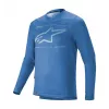 Alpinestars Drop 6.0 L/S Jersey Mid Blue | kasitro.live