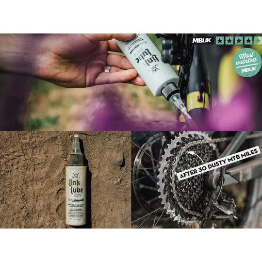 Peaty's Link Lube DRY 60 ml - mazivo na řetězy a pohon