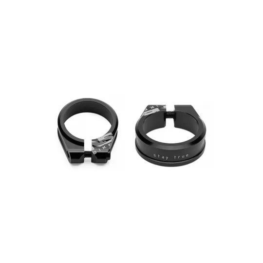 NS bikes X 34,9 mm CNC sedlová objímka černá | kasitro.live