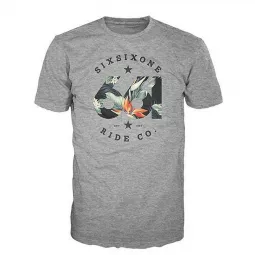 661 Tropic Tee Grey  -  tričko šedé