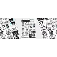 Peaty's Sticker Pack A4 – Bike Stickers | kasitro.live
