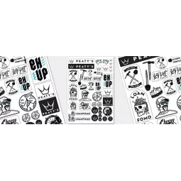 Peaty's  Sticker Pack A4