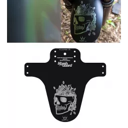 Peaty's Mud Guard -front fender  - Skull Chrome (MarshGuard)