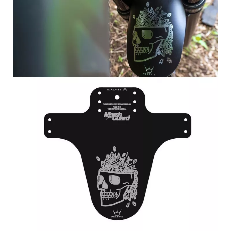 Peaty's Mud Guard – Bike Fender (Skull) | kasitro.live