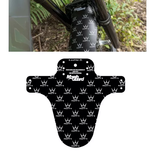 Peaty's Mud Guard – Bike Fender (fender_WhtCrwn) | kasitro.live