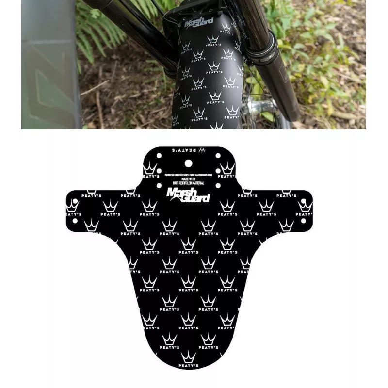 Peaty's Mud Guard – Bike Fender (fender_WhtCrwn) | kasitro.live