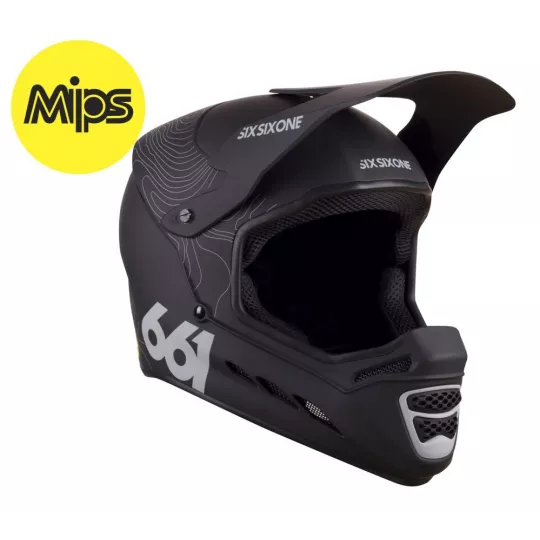 661 Reset helma MIPS Contour Black | kasitro.live