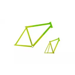Analog Fixed Gear Hardcore frame - Lime