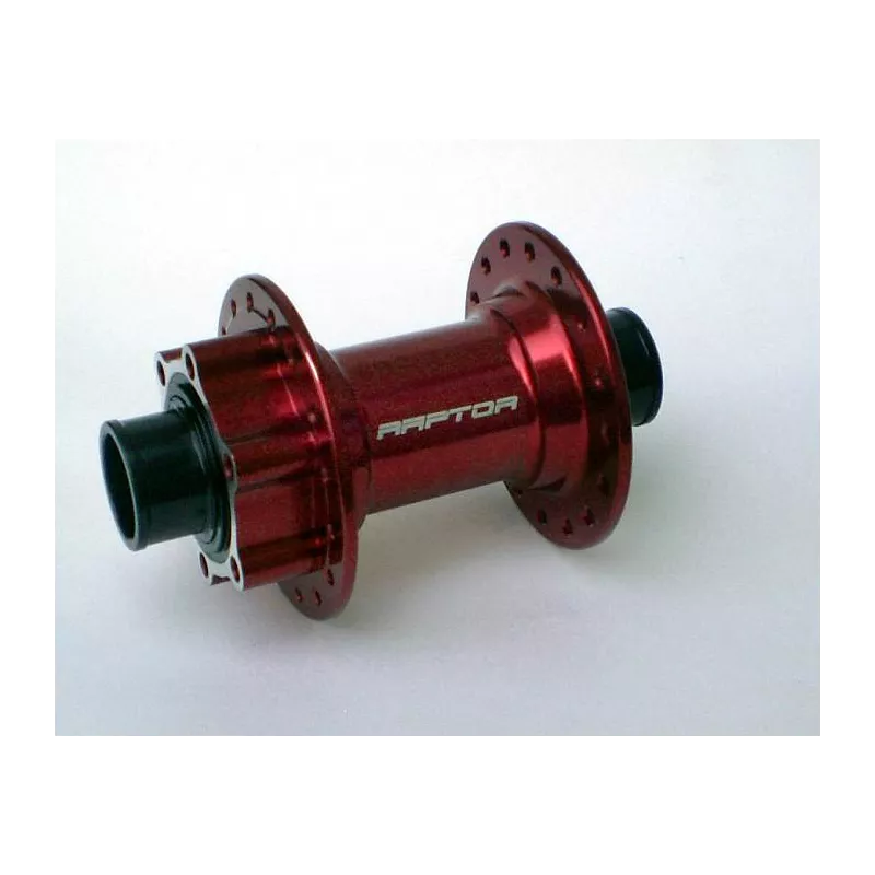 RAPTOR Firejet MTB 20 mm Disc 32 děr, červený přední náboj | kasitro.live
