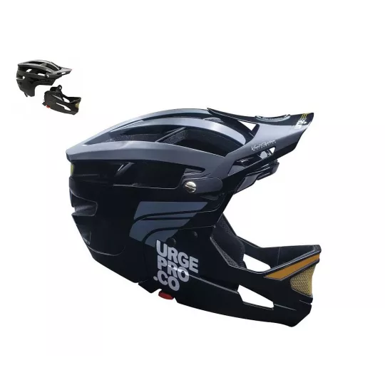URGE Gringo convertible - De La Sierra Black helma (1433) | kasitro.live
