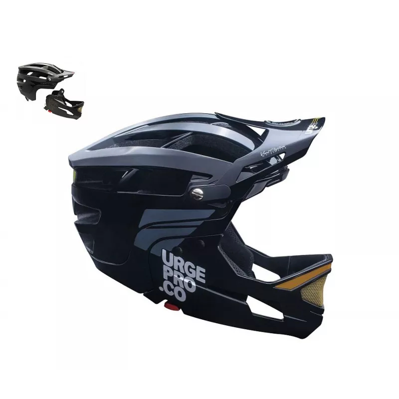 URGE Gringo convertible - De La Sierra Black helma (1433) | kasitro.live
