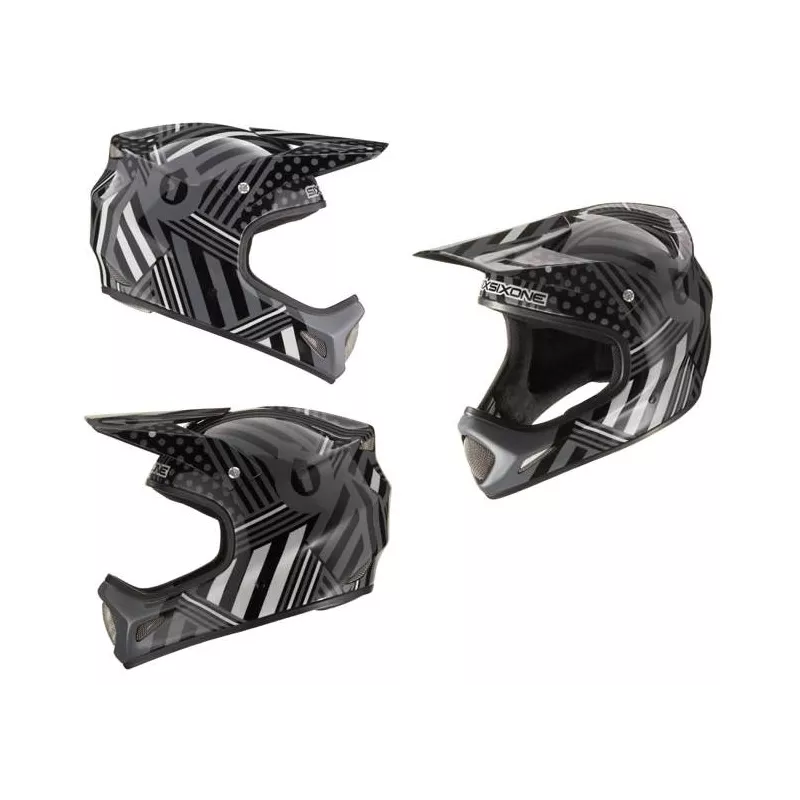 661 - SixSixOne Evo – Full-Face Helmet (šedá) | kasitro.live