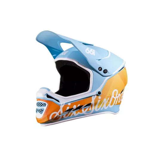 661 - SixSixOne Reset – Full-Face Helmet (Blorange) | kasitro.live