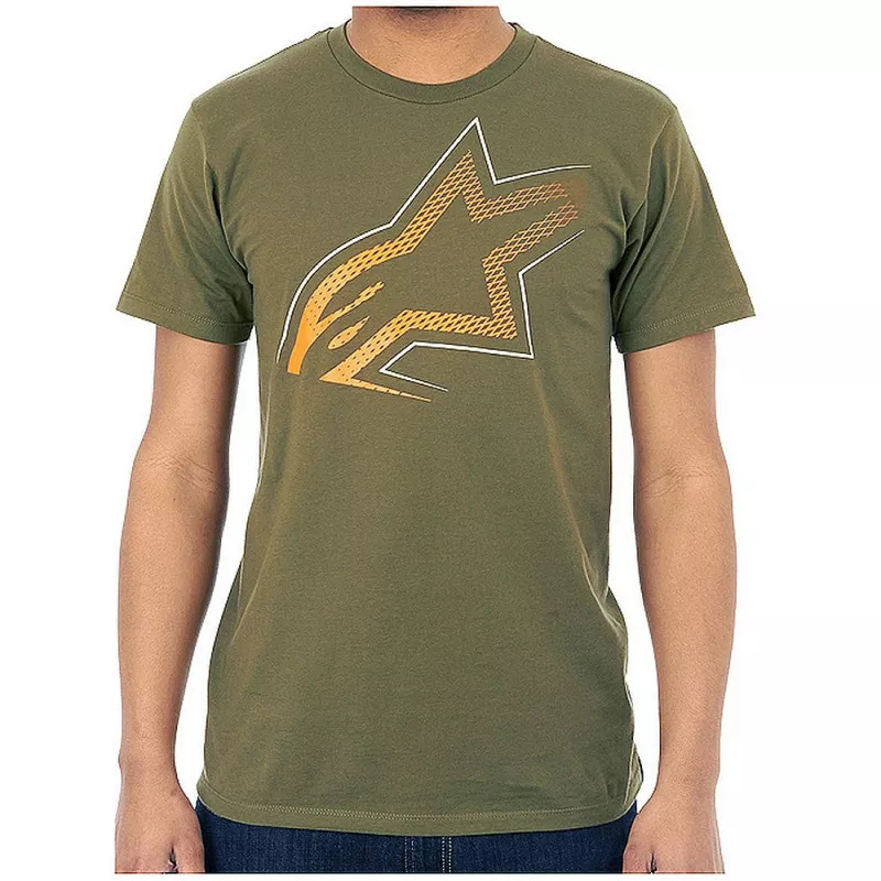 Alpinestars tričko Highmark Military Green | kasitro.live