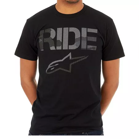 Alpinestars tričko Ride Stealth Black - vel. | kasitro.live