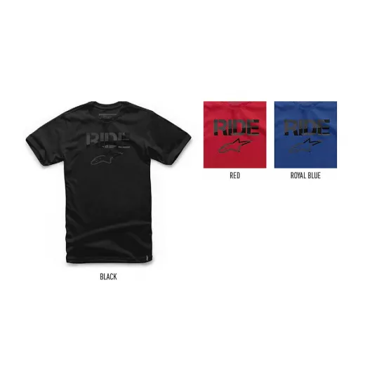 Alpinestars Ride Stealth – T-Shirt (Red) | kasitro.live