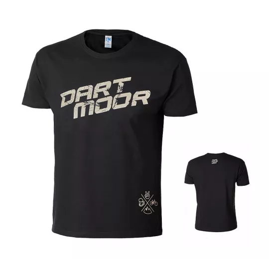 Dartmoor tričko LEAF - Black | kasitro.live