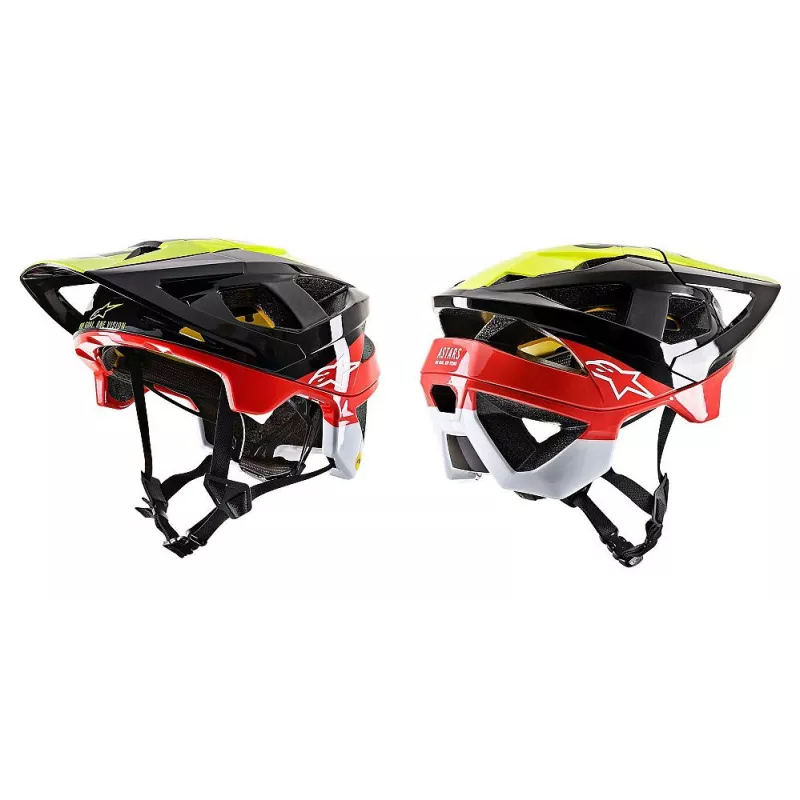 Alpinestars Vector TECH Pilot Helma MIPS - Black Yellow Red
