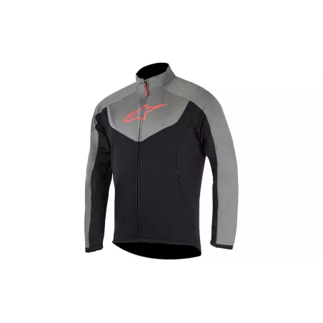 Alpinestars Mid Layer Jacket Black Steel Grey | kasitro.live