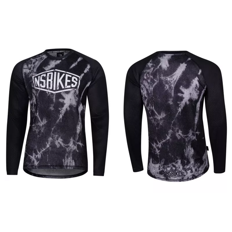 NS Bikes Tech Dye black – Cycling Jersey | kasitro.live