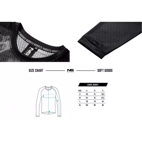 NS Bikes Tech Dye black – Cycling Jersey | kasitro.live